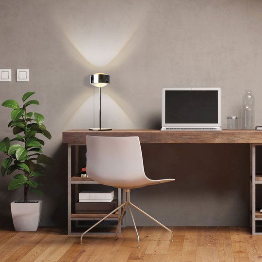 LED-pöytävalo Puk Meg Maxx Eye Table 37 cm kromi