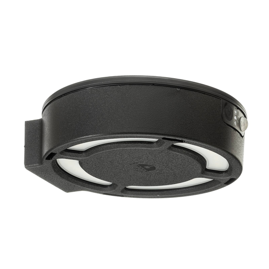 LED-aurinkoseinälamppu Fortunato musta, CCT sensor