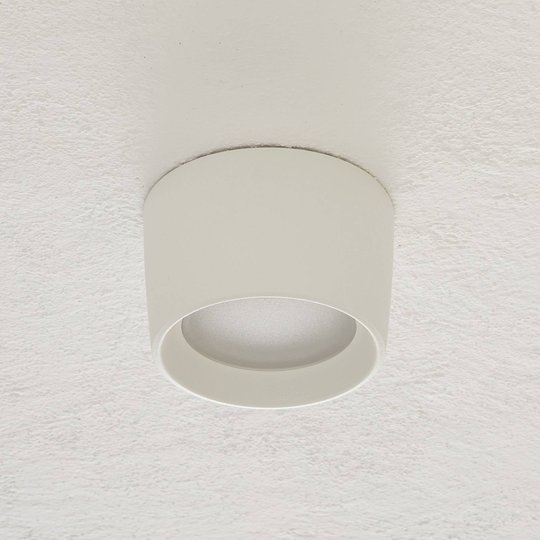 Livia-alasvalo Ø 16 cm CCT valkoinen/frosted