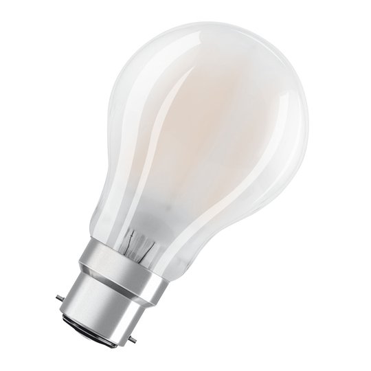 OSRAM-LED-lamppu B22d Classic 827 7W himmennettävä