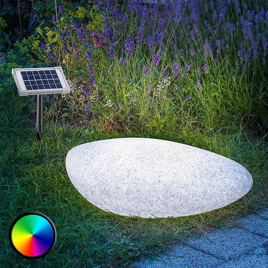 Aurinkokäyttöinen Stone 40 -koristevalaisin LED