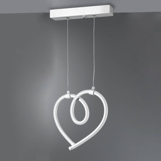 LED-riippuvalaisin Cuoricini, sydänkuvio, 26 cm