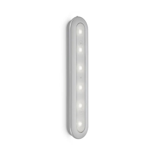 LED-Push-Light Row, paristokäyttöinen 6500K, 30 cm