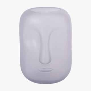 Abri 25cm vase, Frosty maljakko läpikuultava
