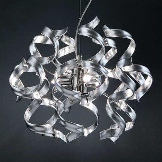 Kaunis riippuvalaisin Silver Ø 40 cm