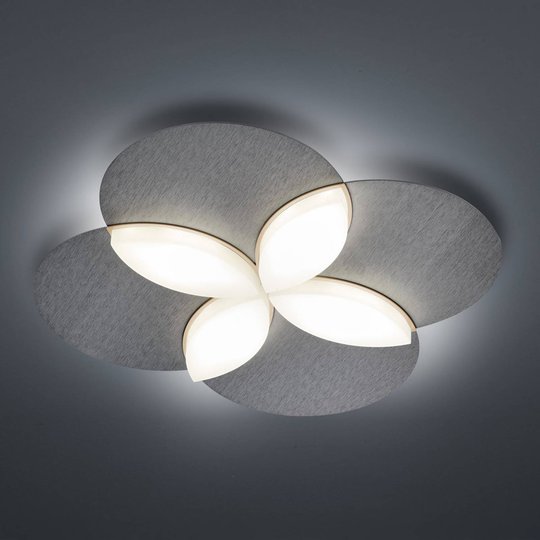 BANKAMP Spring -LED-kattovalo, matta-antrasiitti
