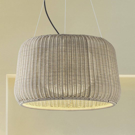Bover Fora S -ulkoriippuvalaisin, valkoinen-beige