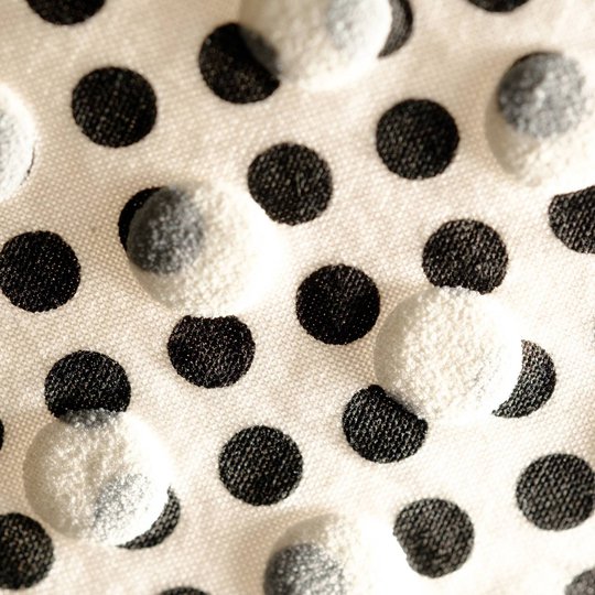 Pöytävalaisin STEN Dot, Dot black/valkoinen tammi