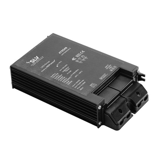 SLV-LED-virtalähde 24 V DC / 150 W