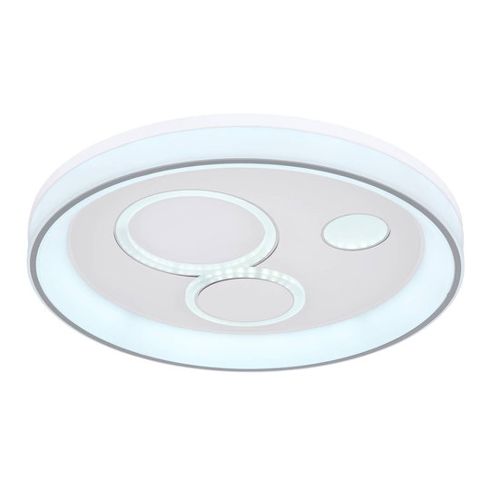 LED-kattovalo Roba, pyöreä, himmennys, CCT