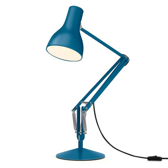 Anglepoise Type 75 -pöytä Margaret Howell sininen