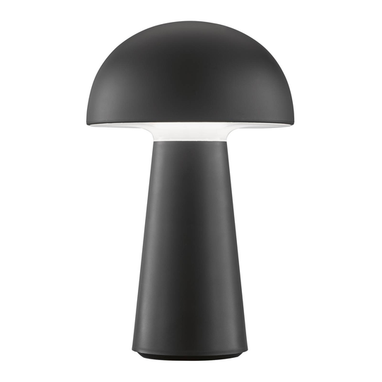 LED-pöytävalo Viga 3-portainen himmennys, musta