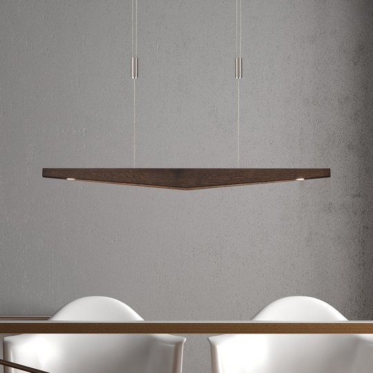 Lucande Dila -LED-riippuvalo siirtomaatammi 88 cm