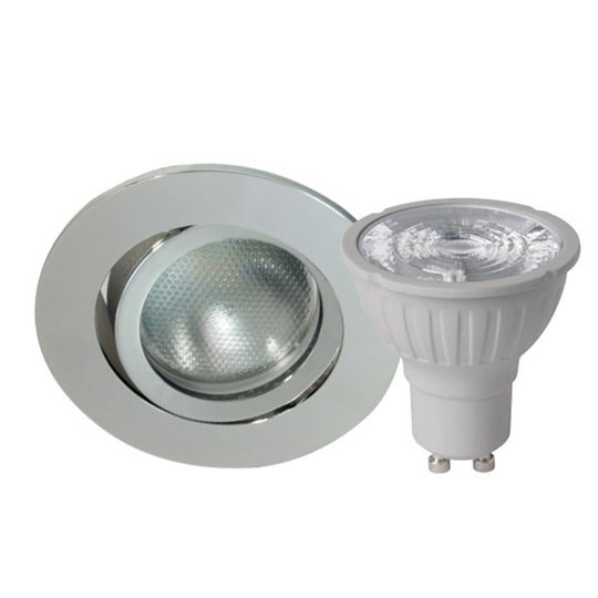 Megaman DecoclicSet -uppokohdevalo GU10 5,2W hopea