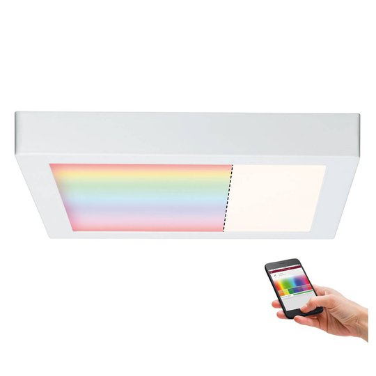 Paulmann Cesena ZigBee -LED-kattolamppu, 30x30 cm
