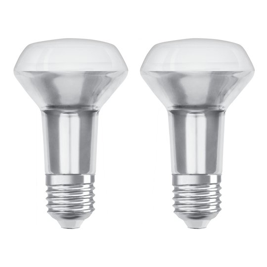 OSRAM-LED-heljastin E27 3,3W 2 700 K 36° 2 kpl