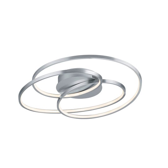 LED-kattovalaisin Gale, 60 cm, matta nikkeli