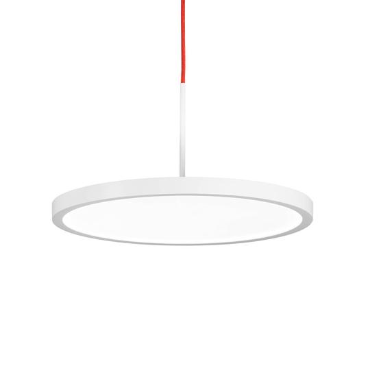 LED-riippuvalo VIVAA 2.0 Ø45cm, punainen, 4 000 K