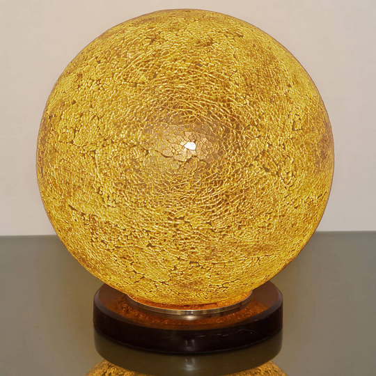 Pöytävalaisin Narziso, amber