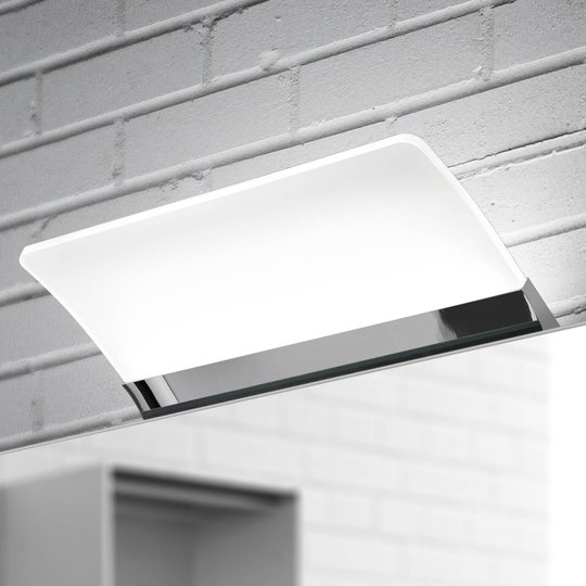 Litteä LED-peilivalaisin Angela, IP44, 16 cm