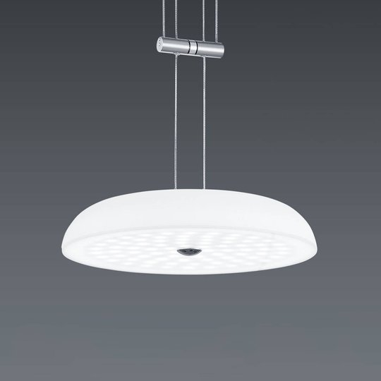 BANKAMP Vanity -riippuvalo, 1-lamp. nikkeli Ø25 cm
