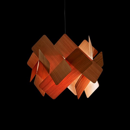 LZF Escape -riippuvalo, Ø 40 cm, kirsikkapuu
