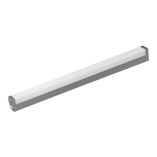 LED-seinävalaisin 512106 peiliin, hopea