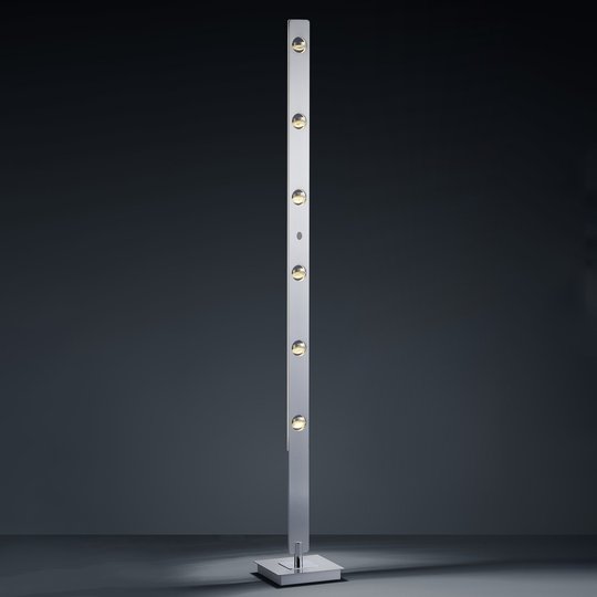 BANKAMP Caro LED-lattiavalo eletunnistin alumiini
