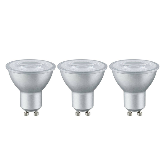Paulmann-LED-heijastin GU10 4W 2700K alumiini 3kpl