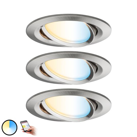 Paulmann Smart Friends Spot Nova Plus, 3 kpl, CCT