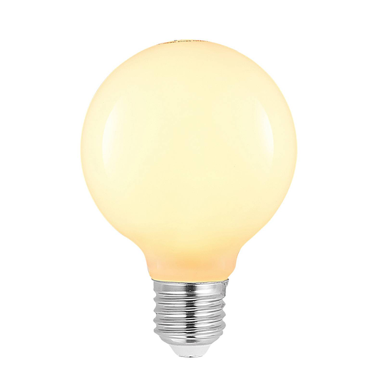 LED-lamppu E27 8W G80 2700K himmennettävä, opaali