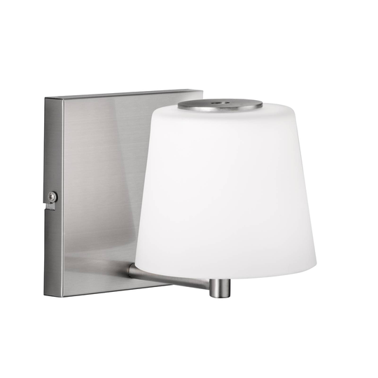 LED-seinälamppu Genk, akku, 3-portainen himmennys