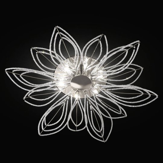 Kattovalaisin Girasole kukan muotoisena, 70 cm