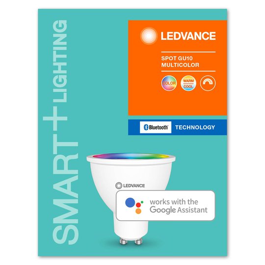 LEDVANCE SMART+ Bluetooth GU10 LED-lamppu 5W RGBW