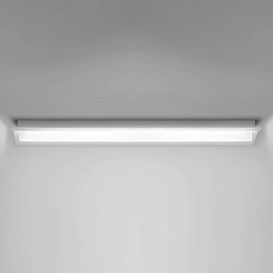 LED-kattovalaisin Flurry, 70 cm, valkoinen
