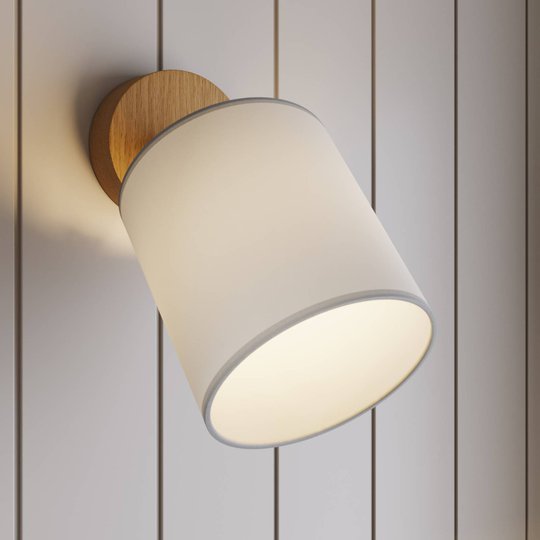 Seinäkohdevalaisin Corralee, valkoinen, 1-lamp.