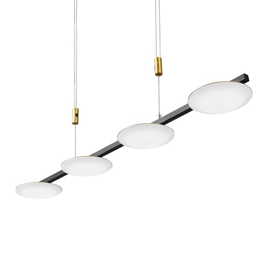 BANKAMP Pure Up -LED-riippuvalaisin, 4-lamppuinen