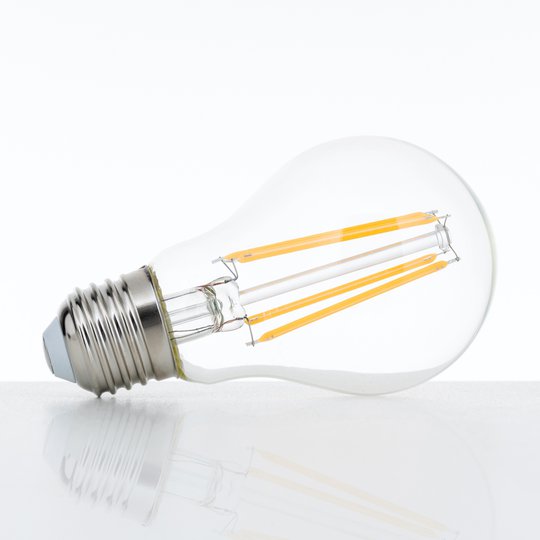 LED-lamppu E27 A60 9W Filament kirkas 827