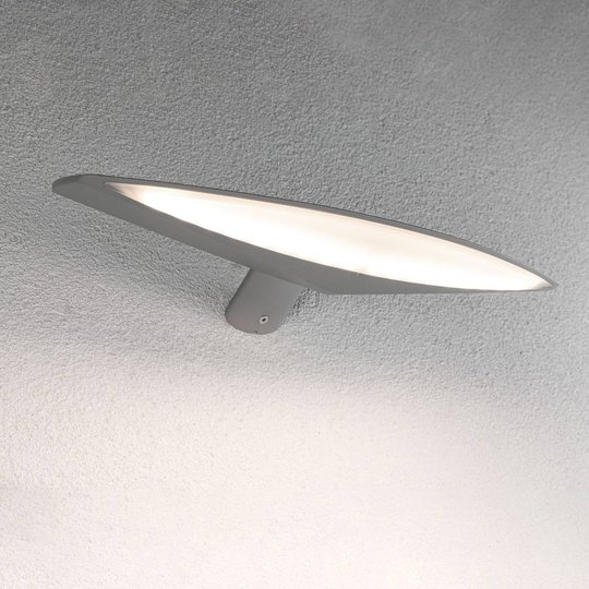 Paulmann Kiran -LED-aurinkovalo 35 cm valkoinen