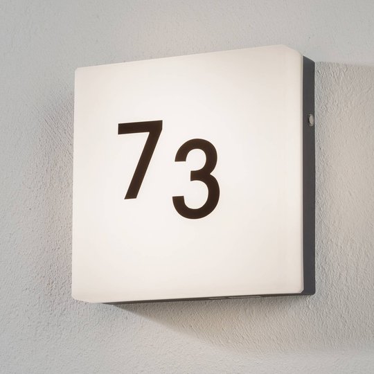 Ajaton LED-talonnumerovalaisin Cornale, tunnistin