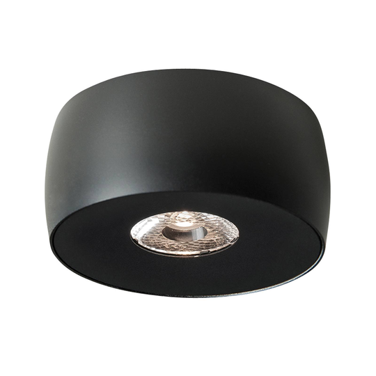 Molto Luce Vibo SD -LED-kattovalo 2 700 K, musta
