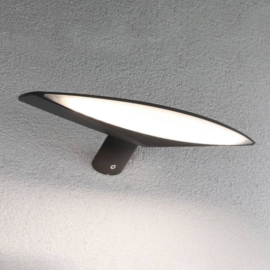 Paulmann Kiran -LED-aurinkovalo, 30 cm antrasiitti