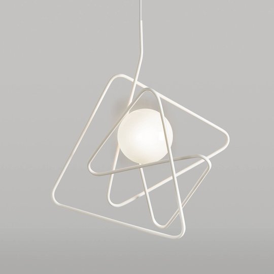 Tyylikäs design-kattovalaisin Inciucio, valkoinen