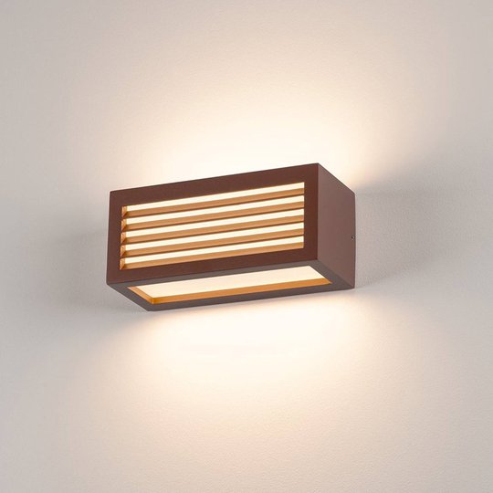 SLV Box-L -LED-seinävalaisin, suora/epäsuora