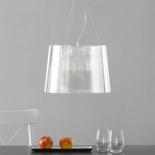 Kartell Gè -LED-riippuvalaisin, läpinäkyvä