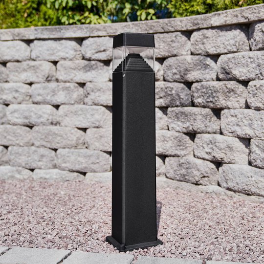 Ester-pylväsvalo 80cm GX53 7W CCT musta/kirkas