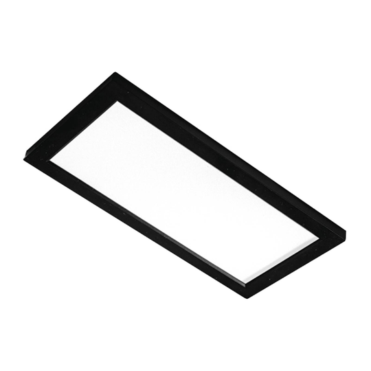 LED-kaapinalusvalaisin Sky 3 kpl, 3 000 K, musta