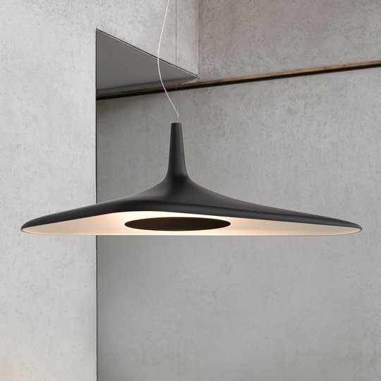 Futuristinen LED-riippuvalaisin Soleil Noir
