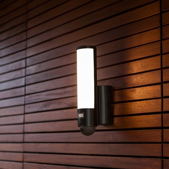 Secury'Light Elara LED-ulkoseinälamppu Kamera+BWM