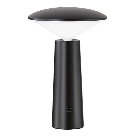 LED-pöytälamppu Pinto, CCT, musta